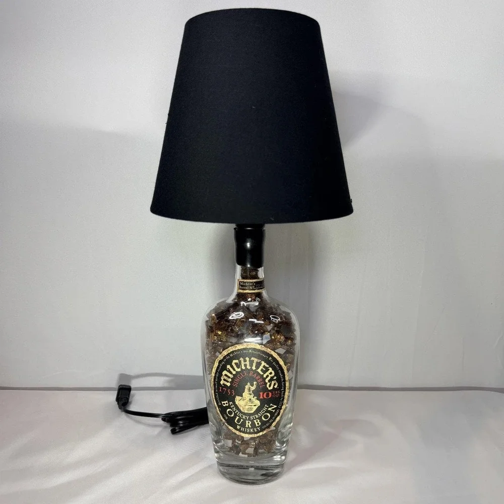 Michter's‎ Bottle Lamp 10 Year Single Barrel Bourbon Father's Day Gift